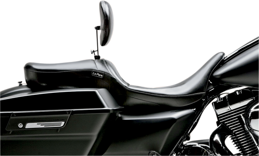 Le Pera Maverick Smooth Seat & Backrest fits 2008-2024 Harley Touring LK-957BRS