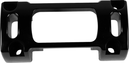 Slyfox Black 1" Handlebar Clamp Top 2018-2024 Harley Softail w/ Digital Gauge