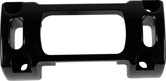 Slyfox Black 1" Handlebar Clamp Top 2018-2024 Harley Softail w/ Digital Gauge