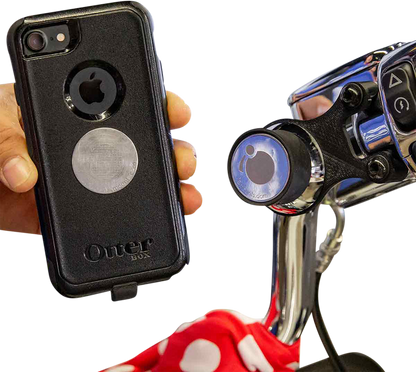 Klock Werks iOmounts Handlebar Phone Mount Kit 1996-2023 Harley Softail Models