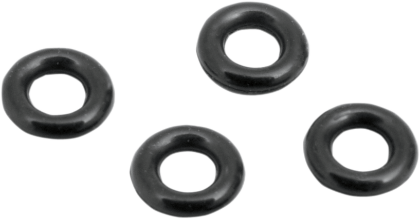 Mikuni 4 Pack Black HSR45 Carburetor O-Rings fits Harley Davidson