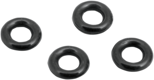 Mikuni 4 Pack Black HSR45 Carburetor O-Rings fits Harley Davidson