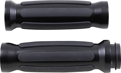 Drag Specialties Aluminum TBW Rail Motorcycle Hand Grips 2008-24 Harley FXDR FLH