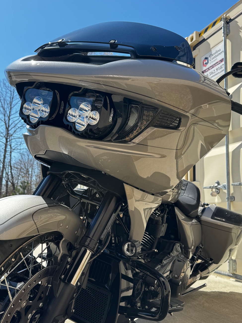 Custom Dynamics Shark Demon Front Turn Signal Vents 2023-2025 Harley Road Glide