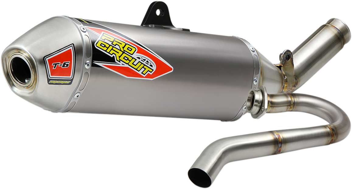 Pro Circuit T-6 Titanium Dirt Bike Off road Exhaust 2019-2022 Honda CRF 450X