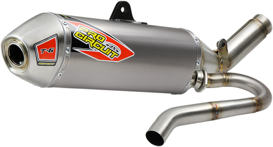 Pro Circuit T-6 Titanium Dirt Bike Off road Exhaust 2019-2022 Honda CRF 450X