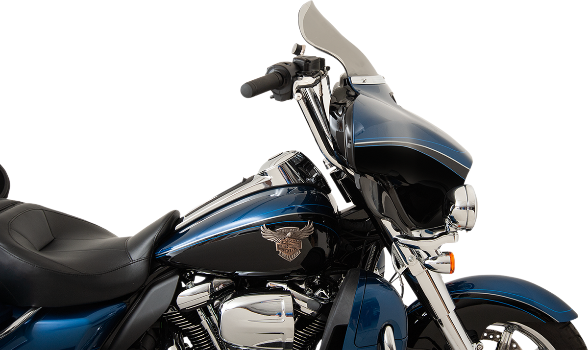 Klock Werks Flare Tint 10.5" Fairing Windshield for 2014-2023 Harley Touring