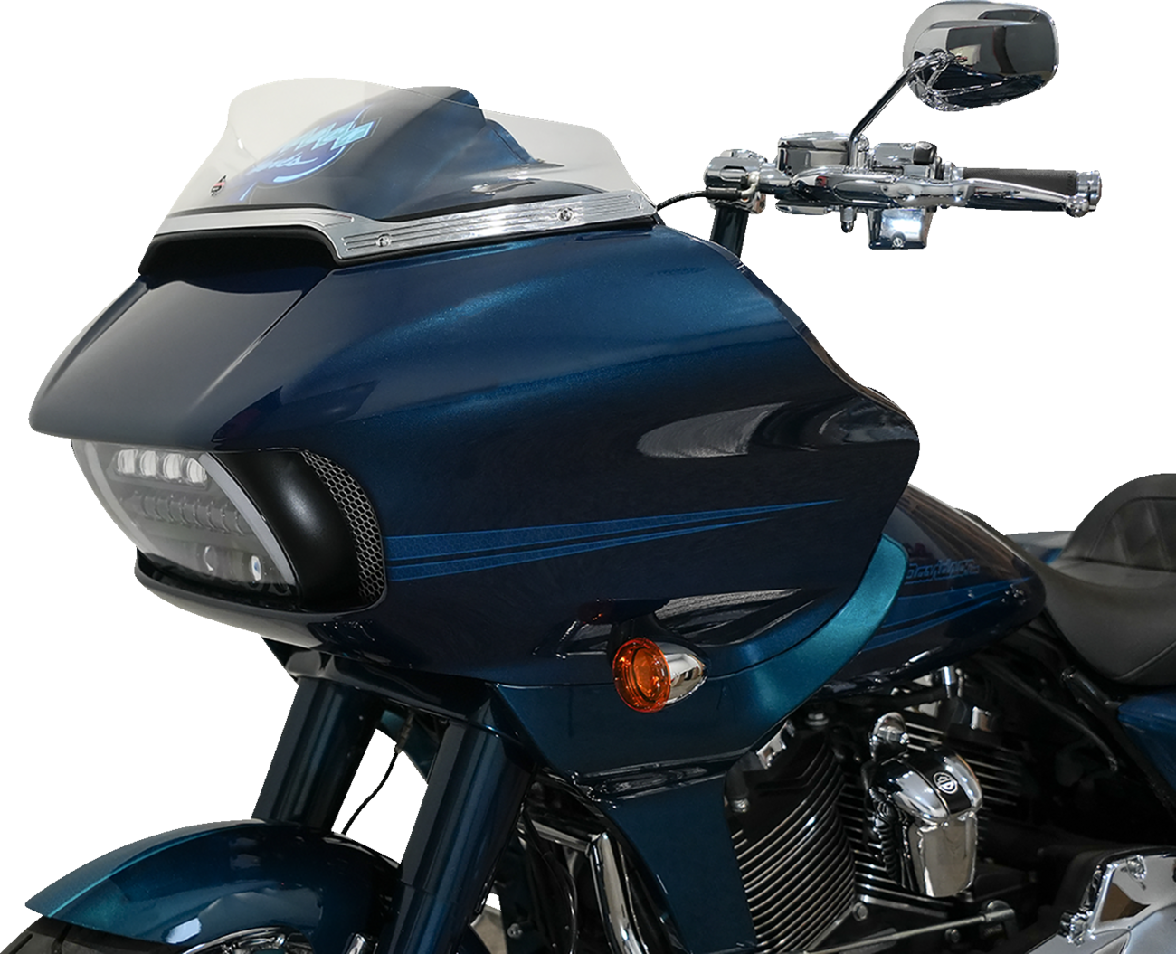Klock Werks 6" Clear Fairing Windshield 2015-2023 fits Harley Touring Road Glide