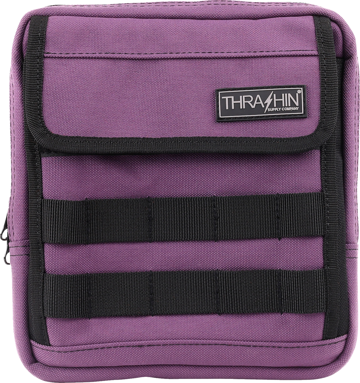 Thrashin Supply Purple Motorcycle Handlebar Storage Bag Slim for Harley THB-0033