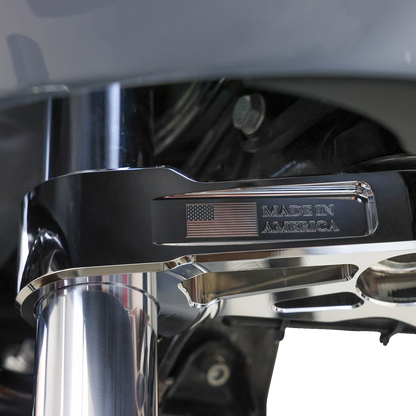 Thrashin Supply Chrome Bottom Triple Tree fits 2024 Harley Road Glide FLTRX