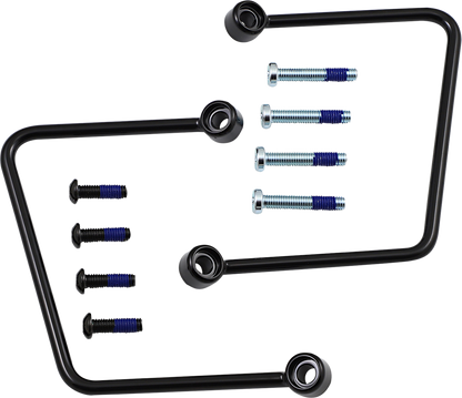 Drag Specialties Rear Saddlebag Support Bracket Kit for 2018-2026 Harley Softail