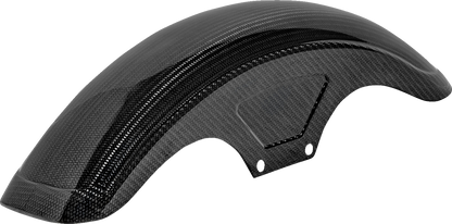 Saddlemen Carbon Fiber Gloss Front Fender fits 1986-2022 Harley Dyna Sportster