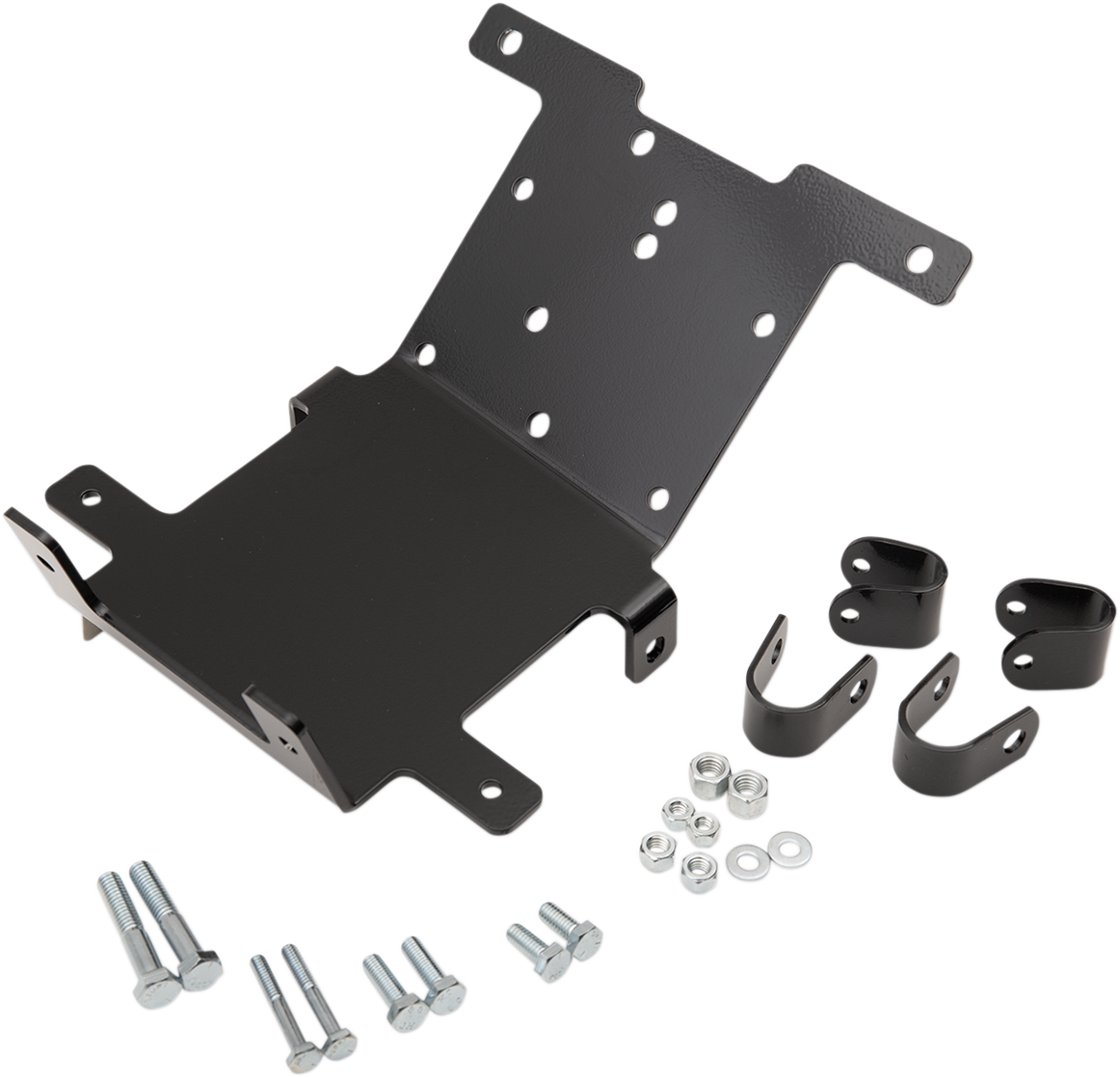 Moose Utility Black ATV Front Winch Mount for 1995-2004 Honda Foreman TRX450 4x4