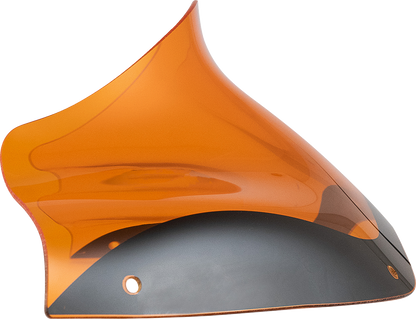 Klock Werks Flare 8" Orange Fairing Windshield for 1998-2013 Harley Road Glide