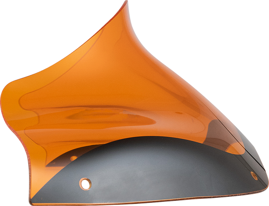 Klock Werks Flare 8" Orange Fairing Windshield for 1998-2013 Harley Road Glide
