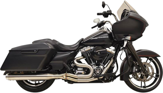 Bassani Polished Road Rage III Exhaust System for 95-16 Harley Touring FLHTC