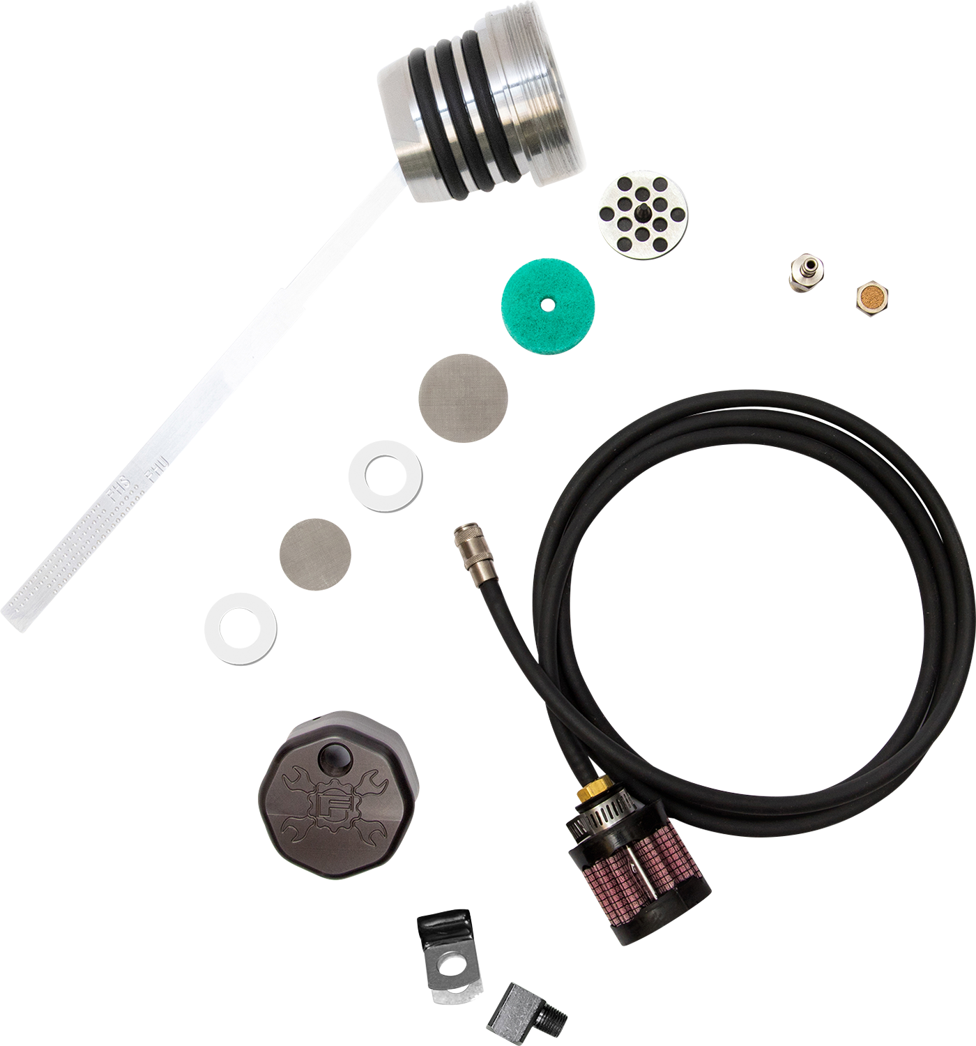 Feuling Black Vented Oil Dipstick Kit 1999-2005 Harley Davidson Dyna Models FXD