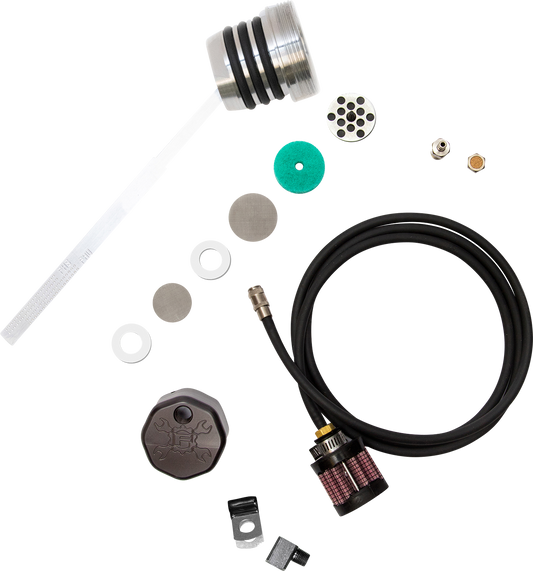 Feuling Black Vented Oil Dipstick Kit 1999-2005 Harley Davidson Dyna Models FXD
