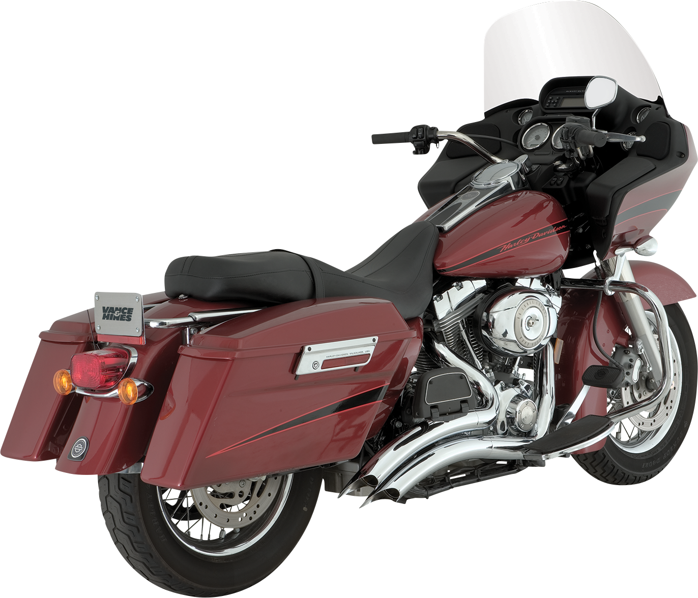 Vance & Hines Big Radius PCX Exhaust System 2007-2016 Harley Touring 26342 FLTR