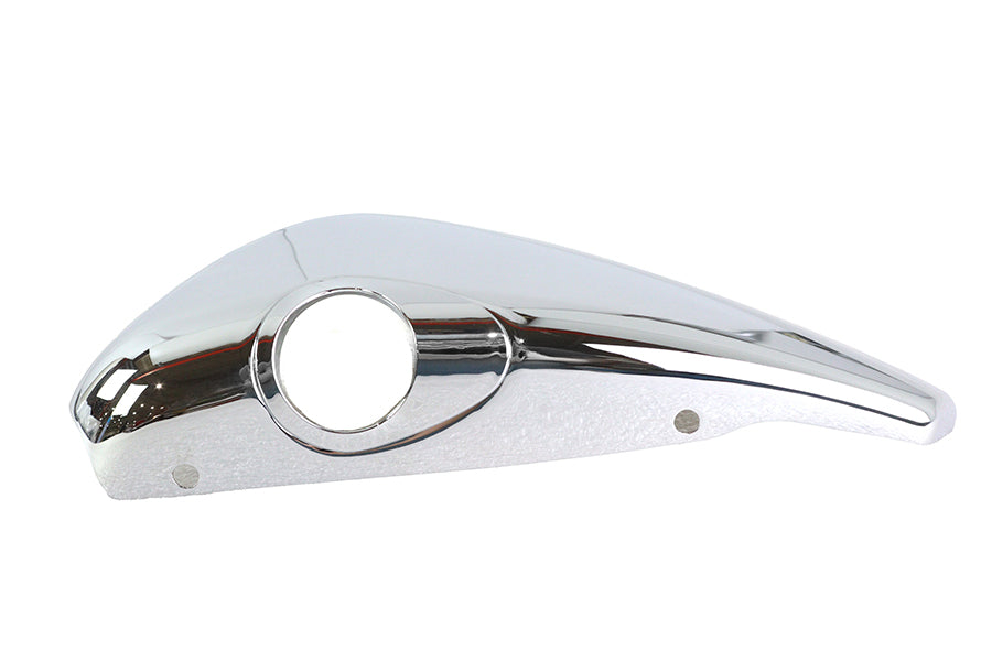 VTwin Wyatt Gatling Chrome Rear Oil Tank Cover 2004-2013 Harley Sportster XL