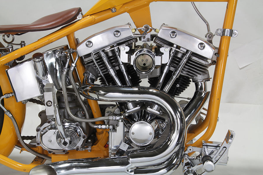 VTwin Wyatt Gatling Rocker Box Oil Line Kit 1966-1984 Softail FLT FXR FX FL