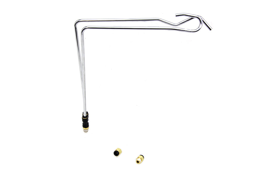 VTwin Wyatt Gatling Rocker Box Oil Line Kit 1966-1984 Softail FLT FXR FX FL