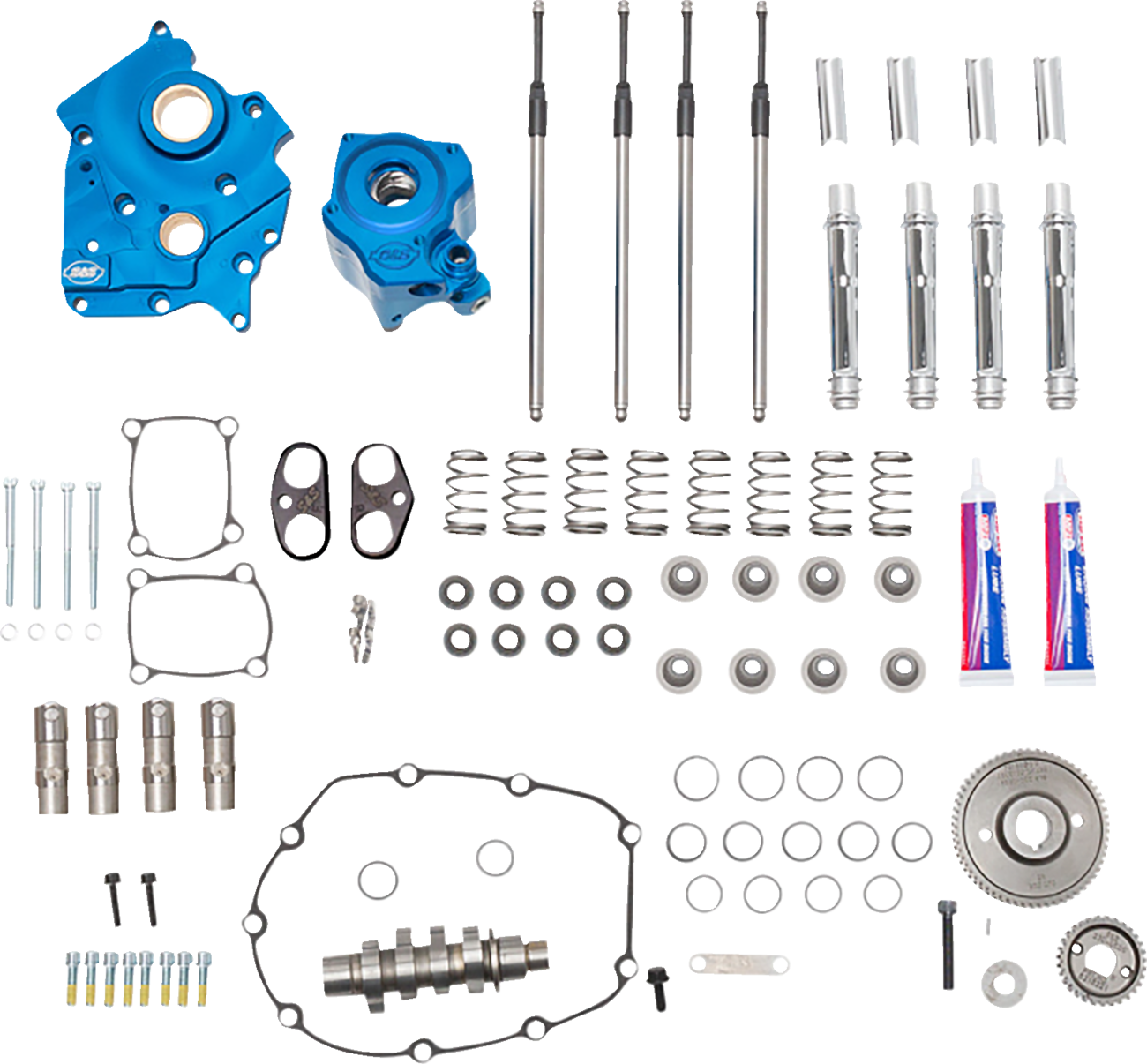 S&S Water Cooled 540 Gear Drive Cam Chest Kit for 2017-2026 Harley Touring M8