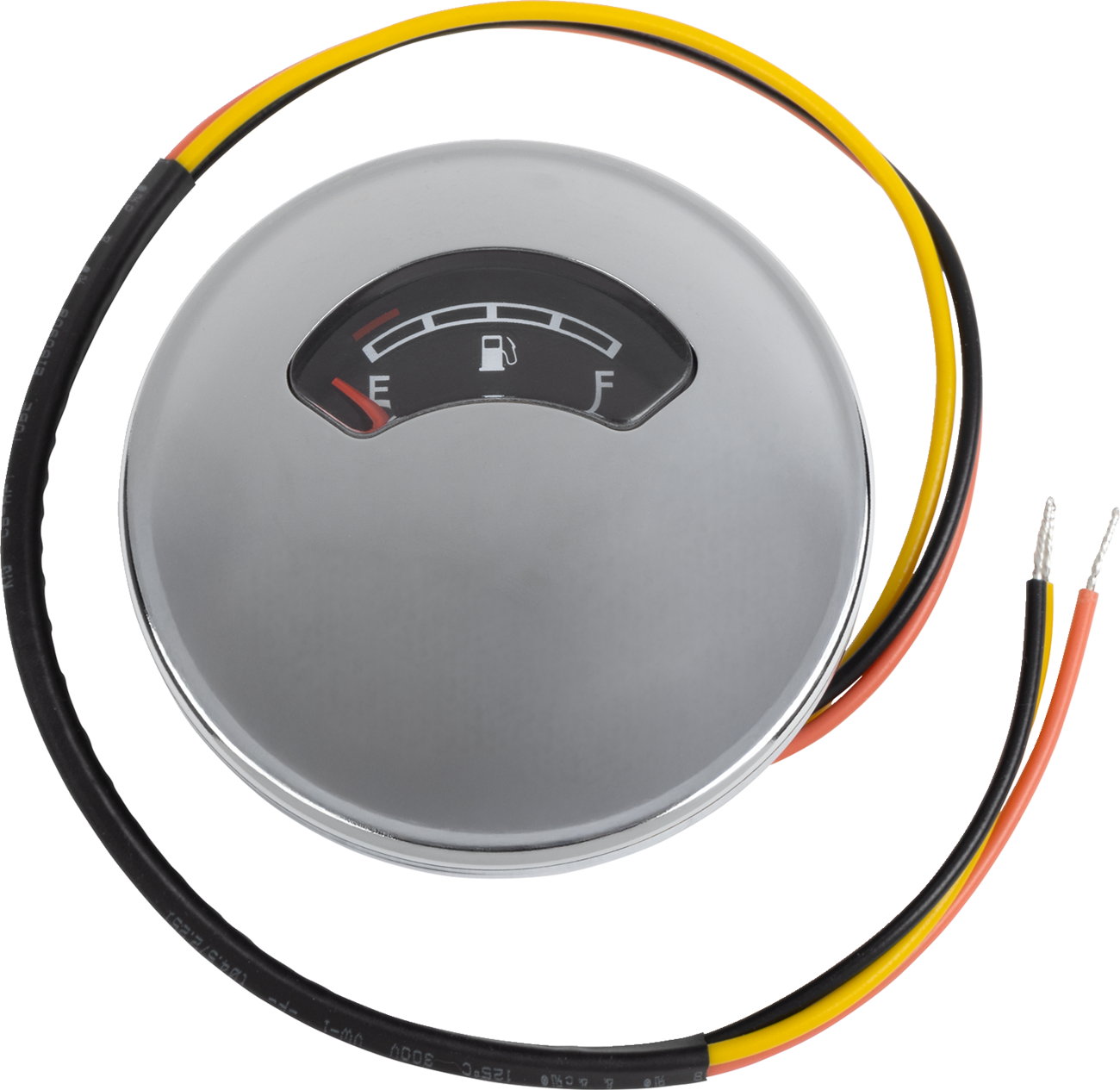 Drag Specialties Replacement Chrome Fuel Gauge for 2001-2008 Harley Softail Dyna