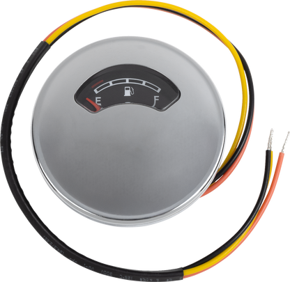 Drag Specialties Replacement Chrome Fuel Gauge for 2001-2008 Harley Softail Dyna