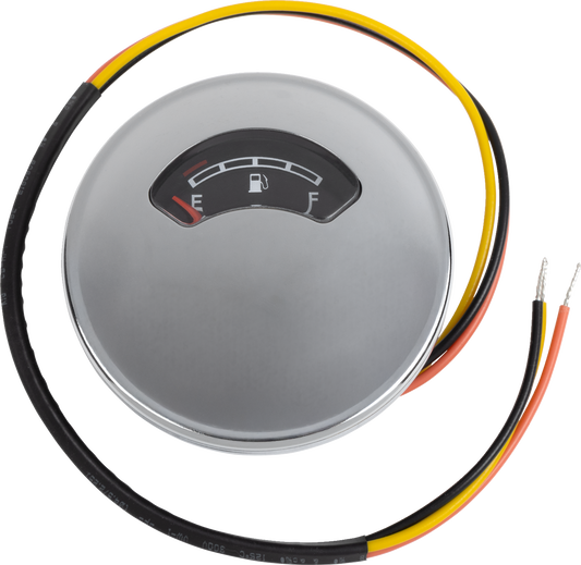 Drag Specialties Replacement Chrome Fuel Gauge for 2001-2008 Harley Softail Dyna