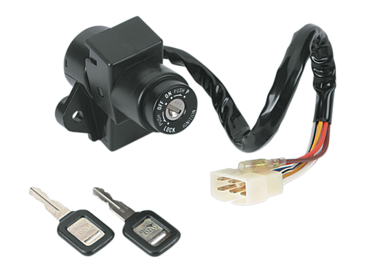 Emgo Motorcycle Ignition switch 79-89 Kawasaki EX KZ ZX Spectre CSR Vulcan Ninja