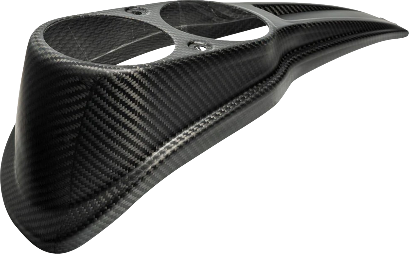 Slyfox Matte Carbon Fiber Dash Panel fits 2020-2021 Harley Low Rider FXLRS