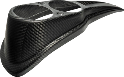 Slyfox Matte Carbon Fiber Dash Panel fits 2020-2021 Harley Low Rider FXLRS