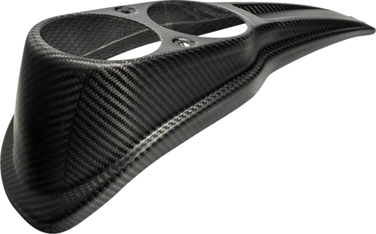 Slyfox Matte Carbon Fiber Dash Panel fits 2020-2021 Harley Low Rider FXLRS