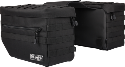 Thrashin Escape Storage Saddlebags for 1982-2023 Harley Softail Dyna TSB-0007