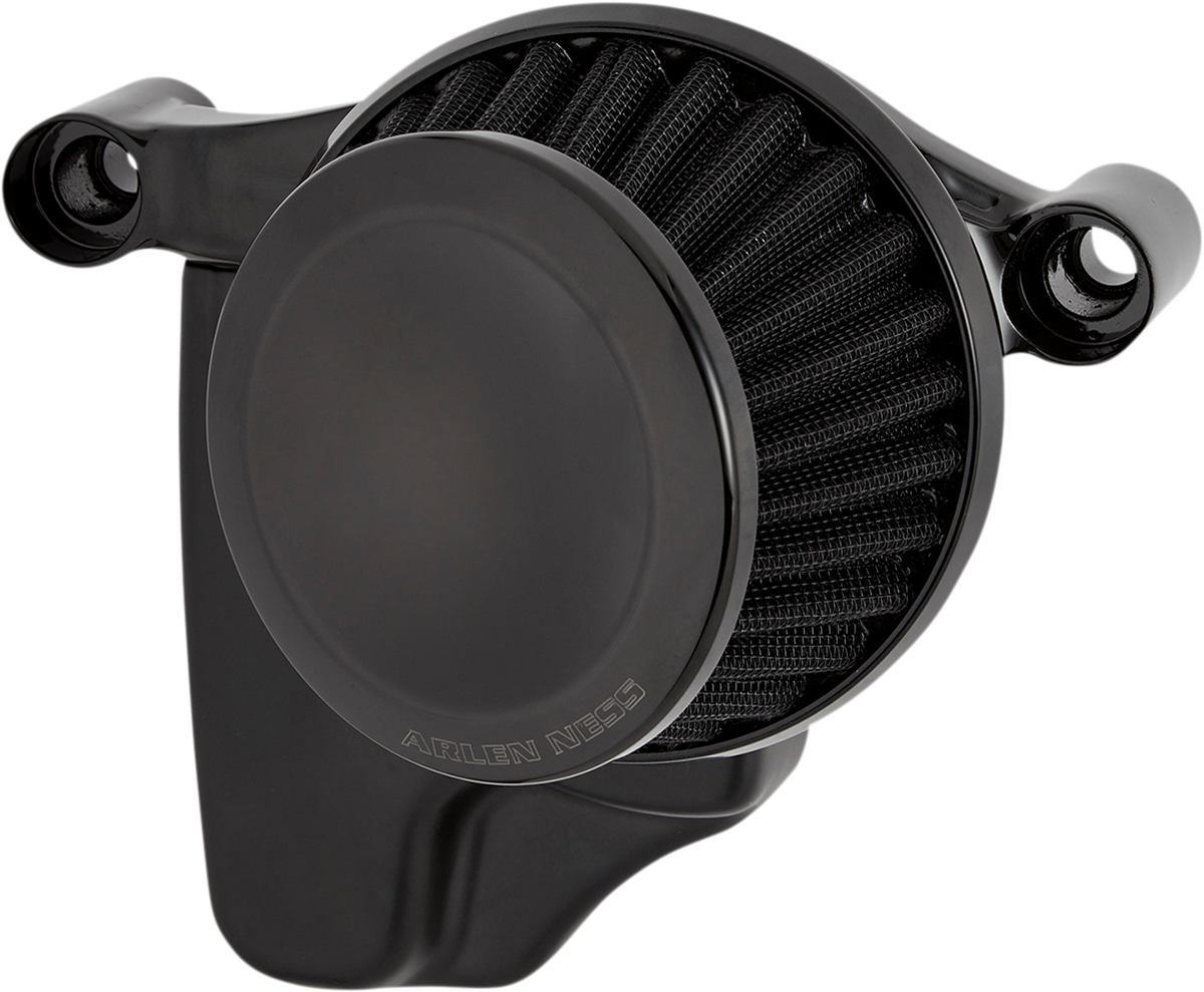 Arlen Ness Mini 22° Black Air Filter Kit 1999-2017 Harley Dyna Touring Softail