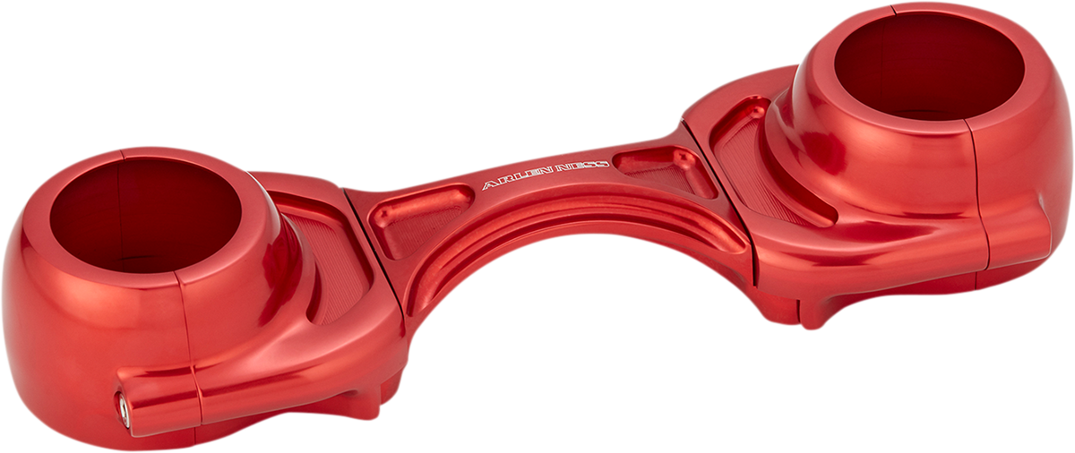 Arlen Ness Method Red Front Fork Brace for 1988-2022 Harley Dyna FXDL FXDWG FXD