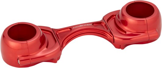 Arlen Ness Method Red Front Fork Brace for 1988-2022 Harley Dyna FXDL FXDWG FXD