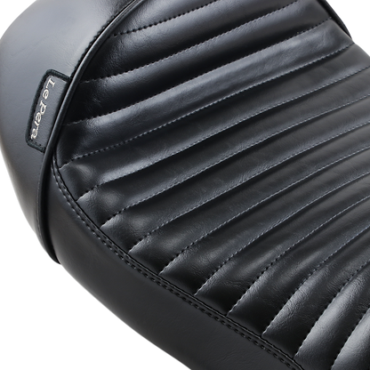 Le Pera Stubs Cafe Pleated Solo Seat fits 2008-2024 Harley Touring LK-427PT