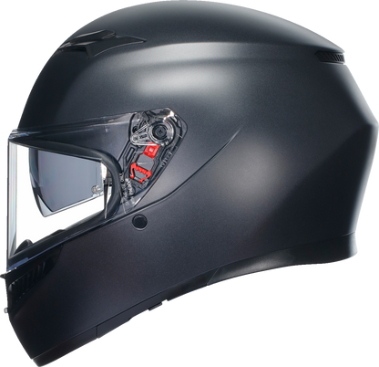 AGV K3 Mono Matte Black Unisex Adult Motorcycle Street Race Full Face Helmet