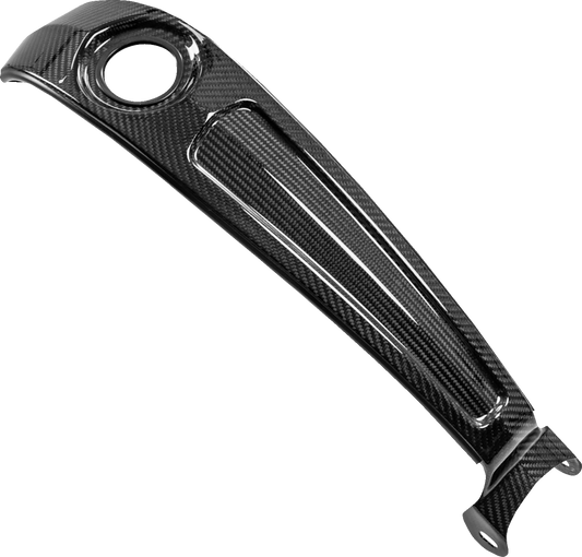 Saddlemen Gloss Carbon Fiber Dash Console for 2018-2026 Harley Softail FXBB FXST
