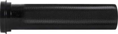 Thrashin Knurled 1" Black TBW Throttle Tube for 2008-2025 Harley Touring Softail