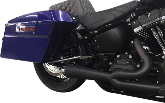 Cycle Visions Black Bagger Tail Saddlebag Mounts 18-20 Harley Softail FLSL FXBB
