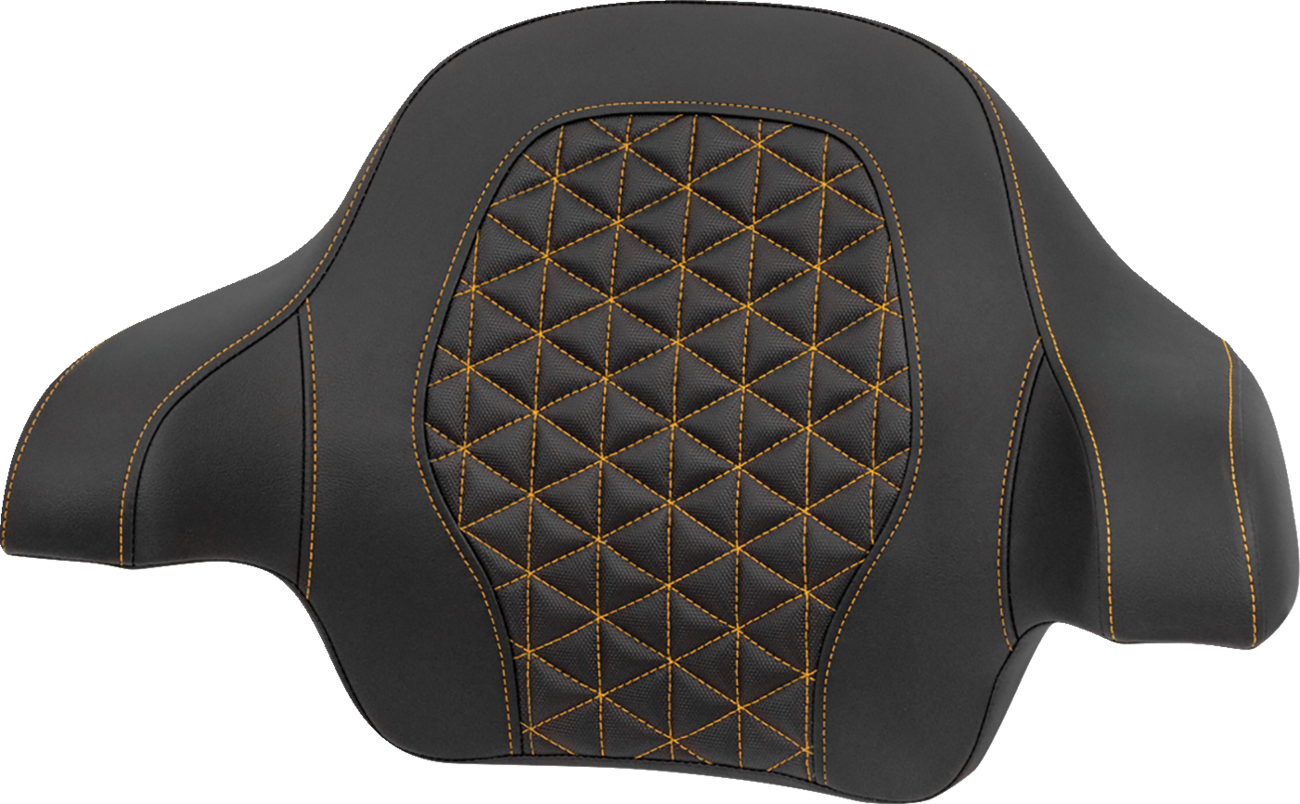Saddlemen Roadsofa Tour Pak Tri-Gripper Gold Stitch Pad 2014-2025 Harley Touring