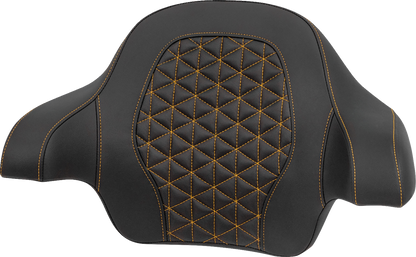 Saddlemen Roadsofa Tour Pak Tri-Gripper Gold Stitch Pad 2014-2025 Harley Touring