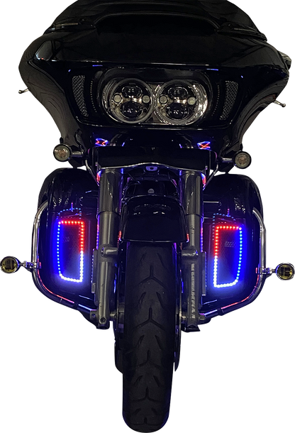 Custom Dynamics ProGlow LED Lower Fairing Inserts fits 2014-2022 Harley Touring
