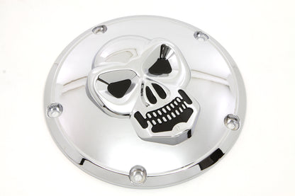 VTwin Chrome 5 Hole Motorcycle Derby Cover 1999-2018 Harley Touring FXST FXD FLT