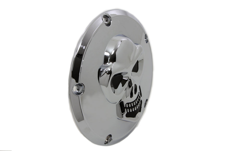 VTwin Chrome 5 Hole Motorcycle Derby Cover 1999-2018 Harley Touring FXST FXD FLT