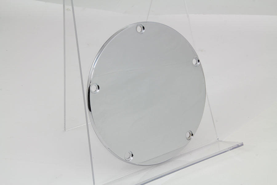 VTwin Chrome 5 Hole Motorcycle Derby Cover 1999-2018 Harley Touring FXST FLT FXD