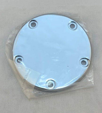 VTwin Chrome 5 Hole Ignition Cover 1999-2017 Harley Dyna Touring Softail FXST